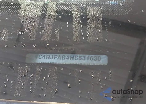 2017 Jeep Grand Cherokee Altitude 4X4 z USA, uszkodzony, nr VIN 1C4RJFAG4HC831630